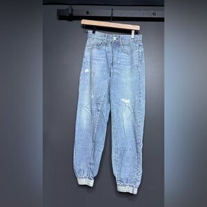 NWOT Rag & Bone Miramar Sweatpants Jogger Jeans Light Wash Size S